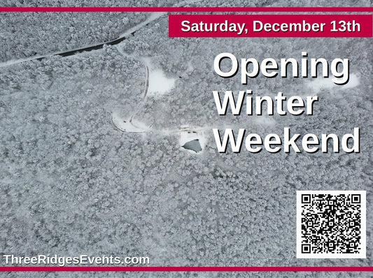 Winter Trails Open starting Saturday, December 13th